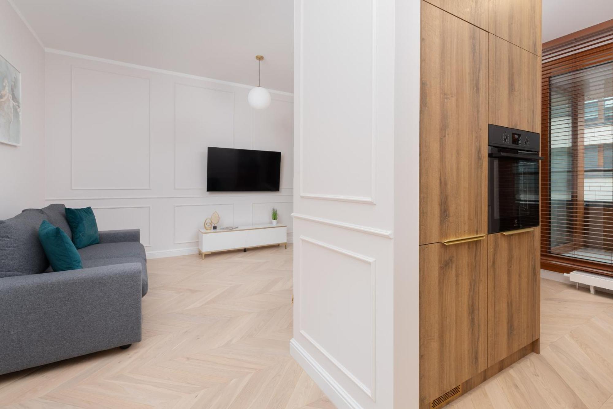 Lux Apartment Niemcewicza With Ac & Balcony Warsaw Ochota By Noclegi Renters Bagian luar foto