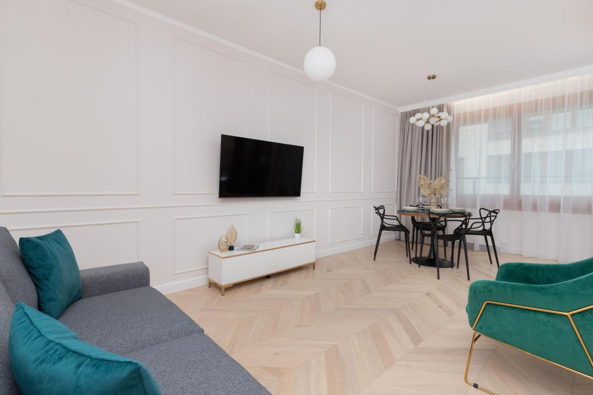 Lux Apartment Niemcewicza With Ac & Balcony Warsaw Ochota By Noclegi Renters Bagian luar foto